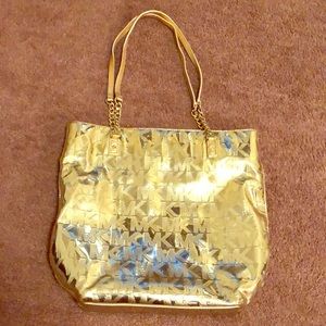 Metallic Gold Michael Kors Purse